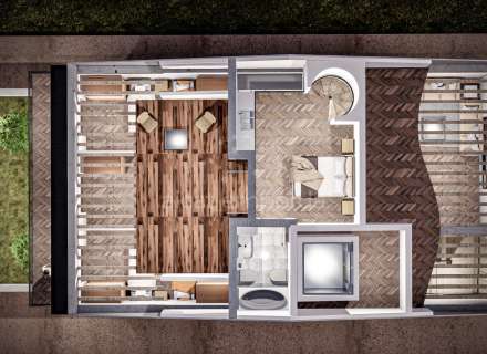 Oferta especial constructors! Edifici de 4 apartaments amb plànols d'edificació.4