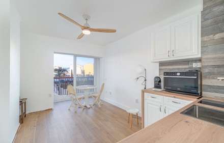 Renovated studio apartment