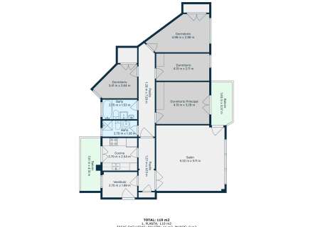 En la Plaza Creu de la Mà. Alquilado hasta Febrero de 2028. .23