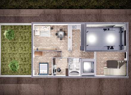 Oferta especial constructors! Edifici de 4 apartaments amb plànols d'edificació.3