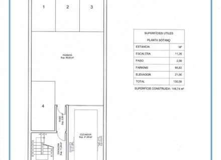 Oferta especial constructors! Edifici de 4 apartaments amb plànols d'edificació.9