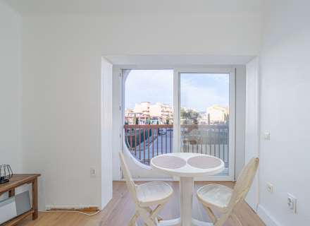 Renovated studio apartment1