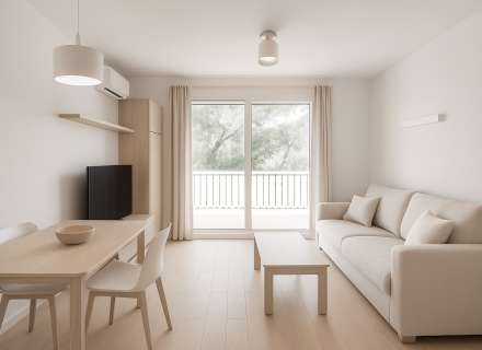 Estudio en Pals con piscina comunitaria solo dos minutos de la playa.0