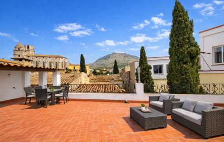 Casa amb vistes increïbles al centre de torroella de montgrí.